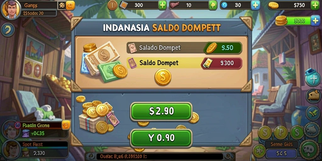 Screenshot yang menunjukkan karakter utama dalam aksi.