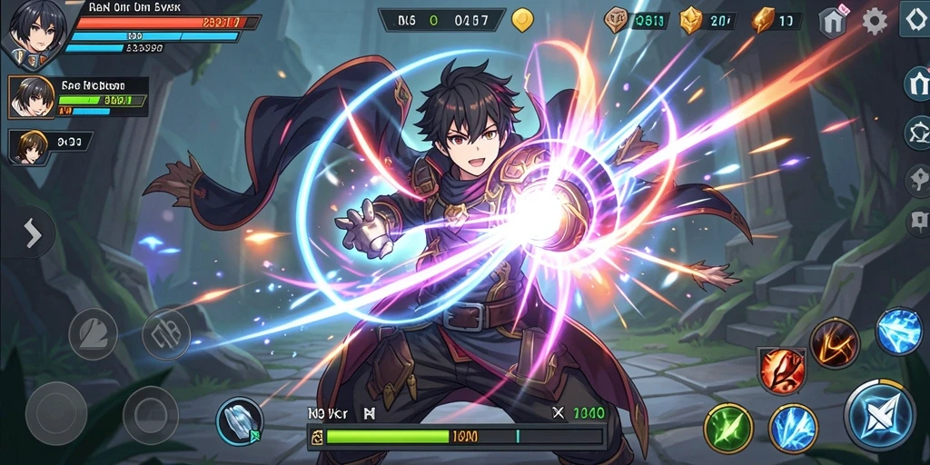 Tampilan permainan slot yang menarik dan penuh warna.