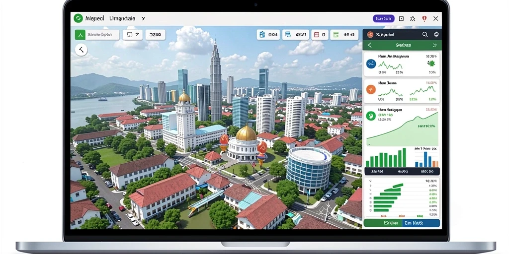 Tampilan antarmuka GOWIN yang menarik dan intuitif.