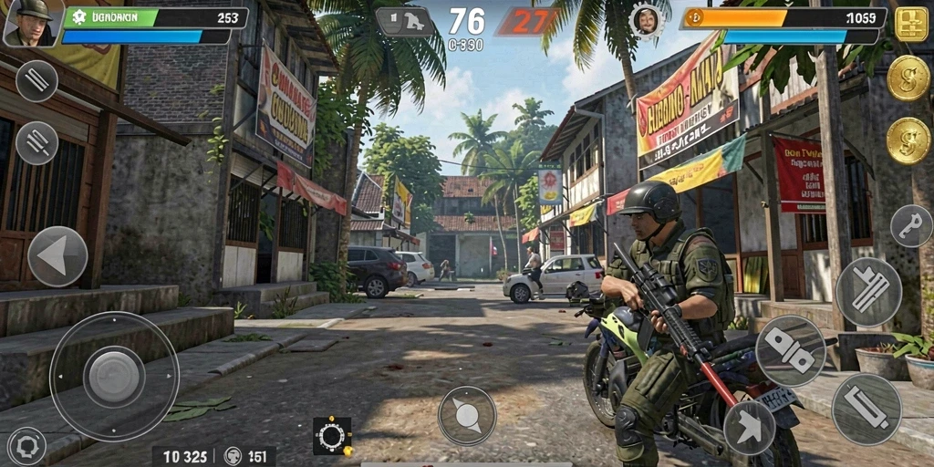 Tampilan awal yang menarik dan mudah dinavigasi.