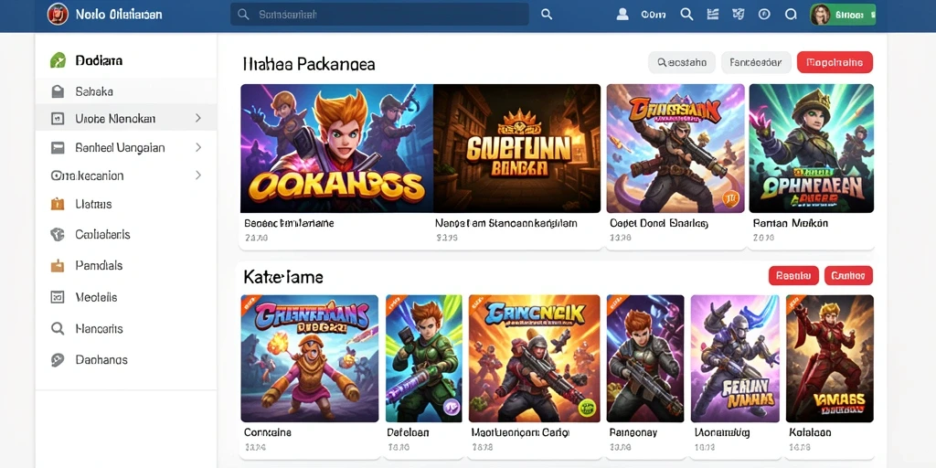 Tangkapan layar menampilkan interface utama KOBOISLOT yang menarik.