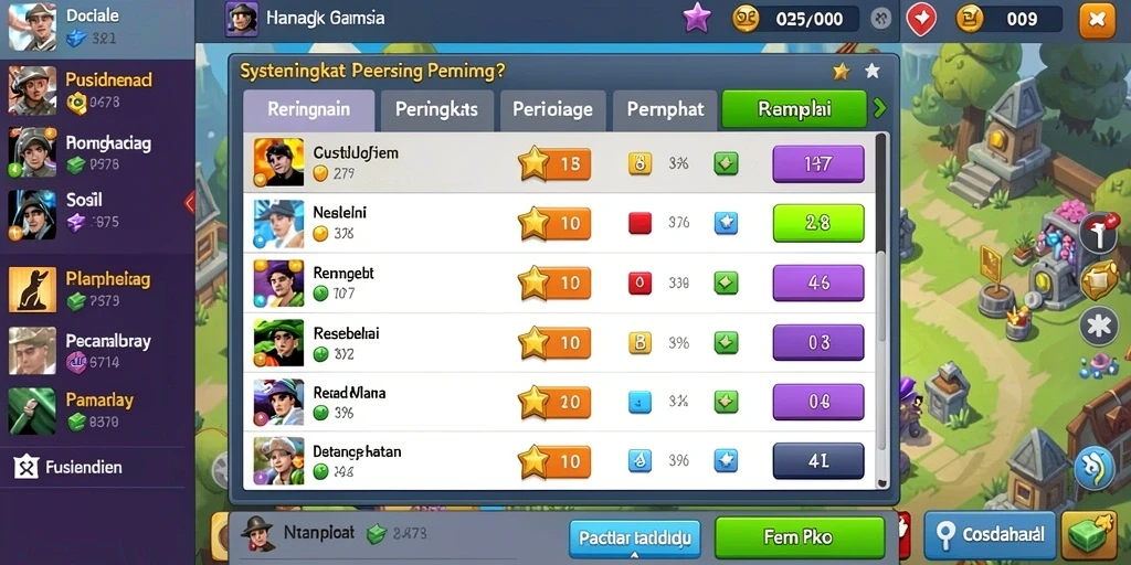 Tampilan awal yang menarik dan interaktif.