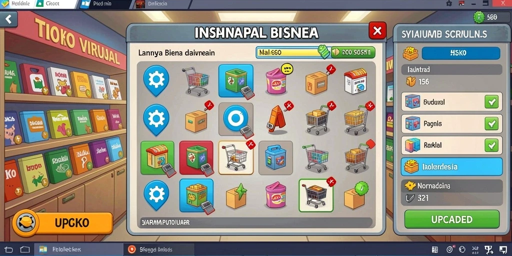 Tampilan antarmuka yang menawan dan mudah dinavigasi.