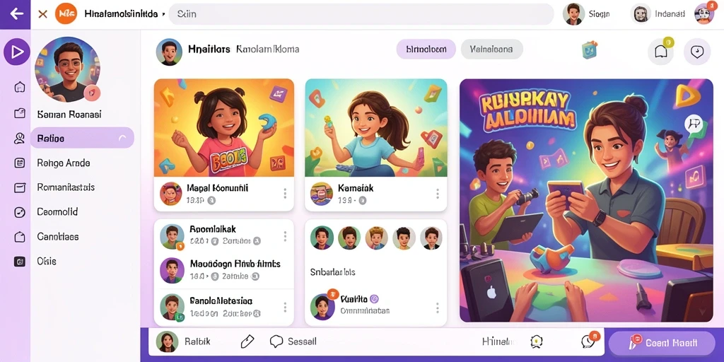 Tampilan antarmuka yang modern dan user-friendly.