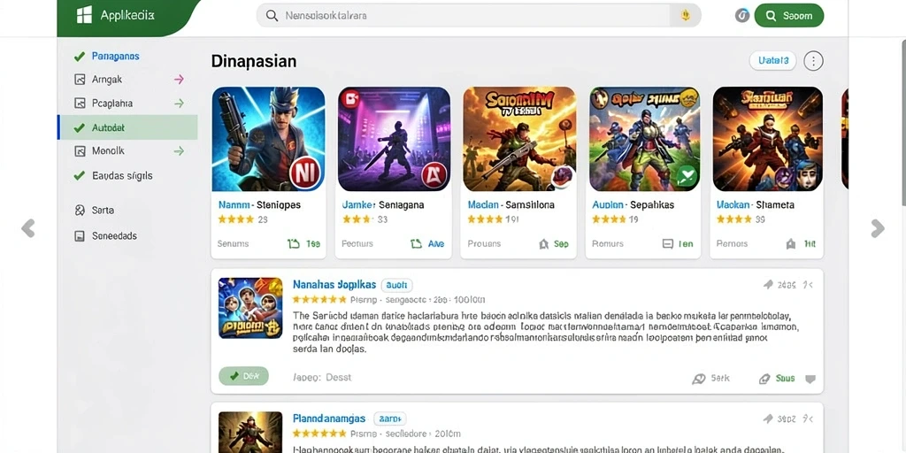 Tampilan antarmuka yang menarik dan mudah digunakan.