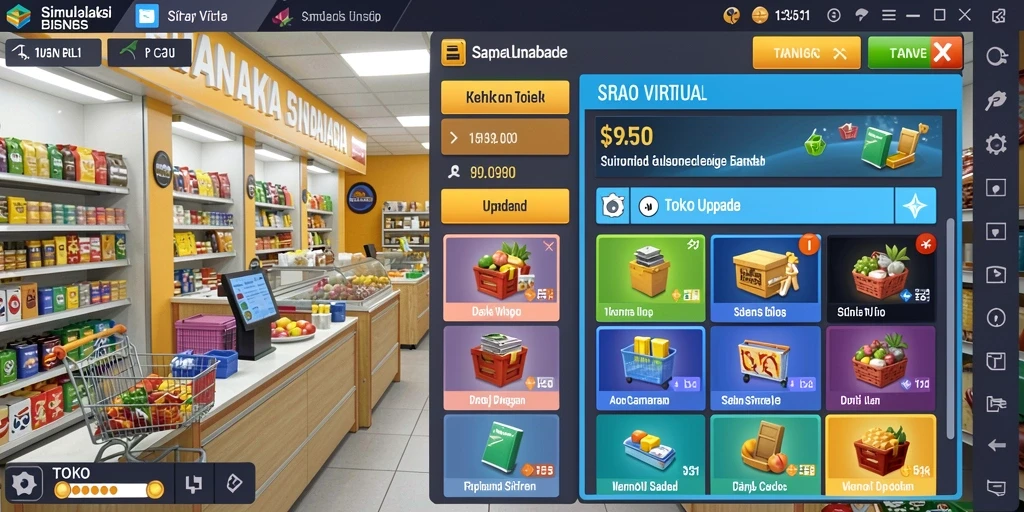 Tampilan awal permainan yang menarik.