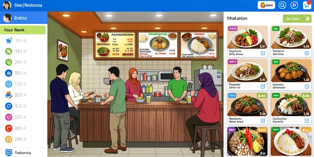 Tampilan antarmuka yang user-friendly dan menarik.