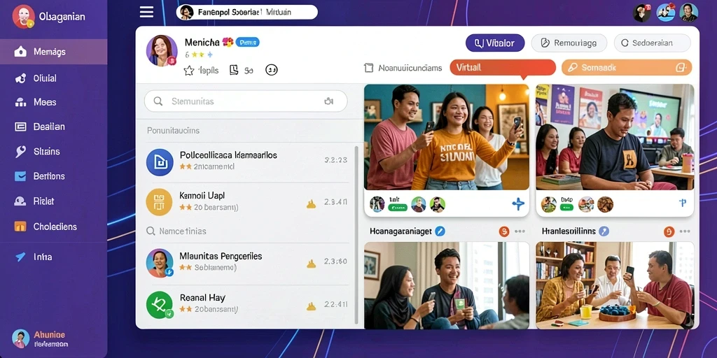 Tampilan antarmuka yang ramah pengguna.