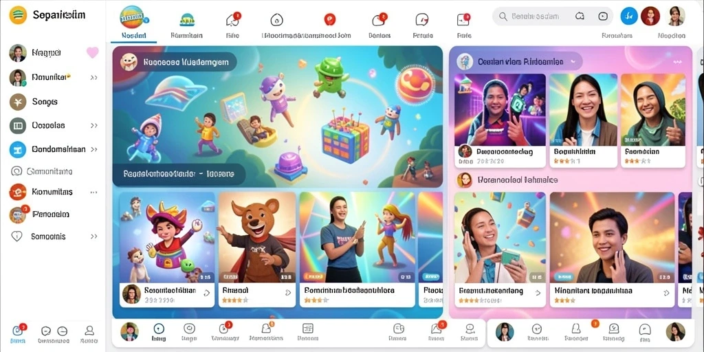 Tampilan antarmuka SLOT6000 yang menarik dan user-friendly.