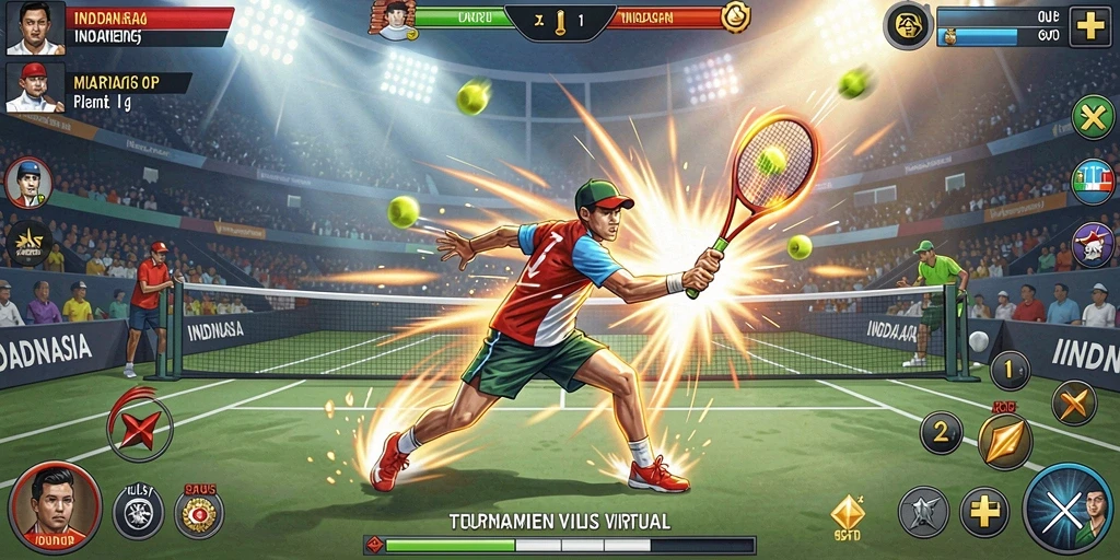 Tampilan antarmuka yang modern dan menarik.