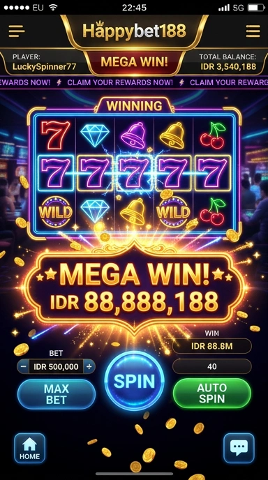 Cuplikan layar menu unduhan happybet188 untuk perangkat Android